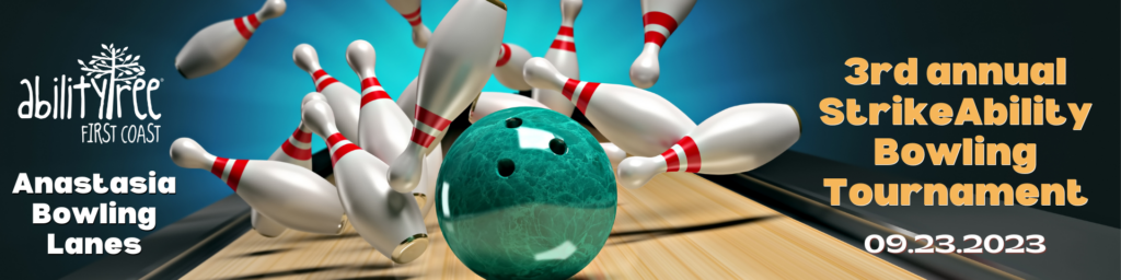 bowling ball striking through bowling pins
